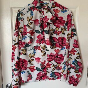 Floral Long Sleeve Blouse
